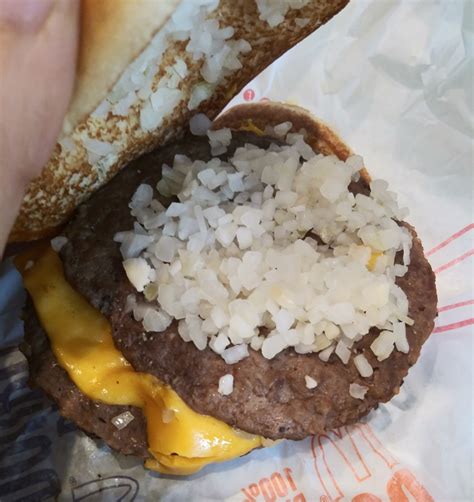are mcdonalds onions fake